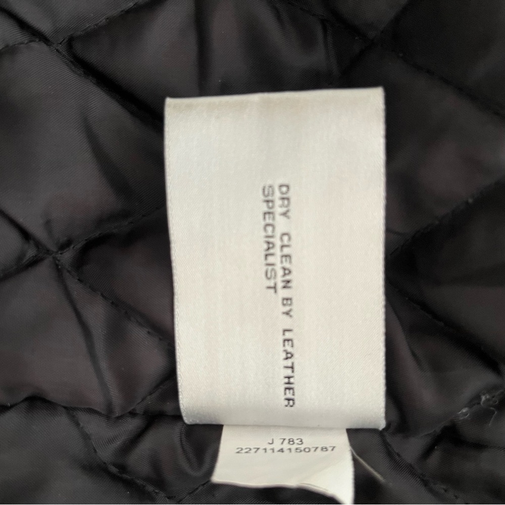 Port Authority Wool and Leather Letterman Bomber Jacket - Picture 9 of 14